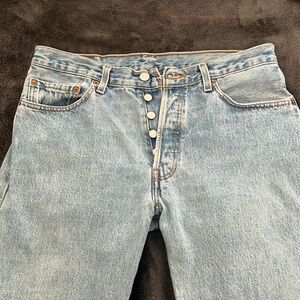 Levi’s Men’s 501 Button Fly Jeans